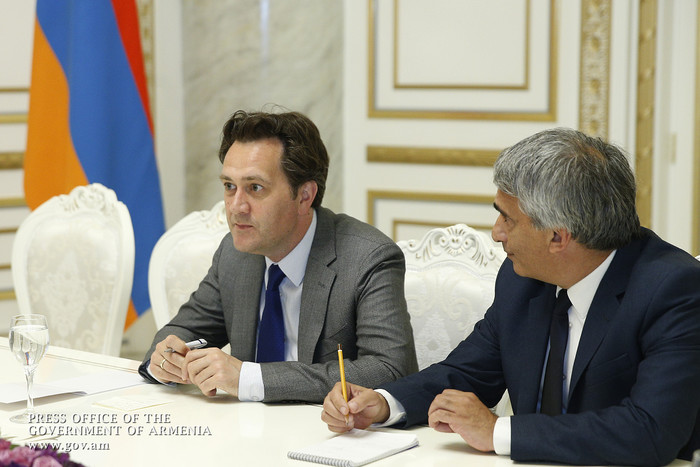 Վարչապետն ընդունել է ՀԲ Նիդերլանդական խմբի գծով գործադիր տնօրենին