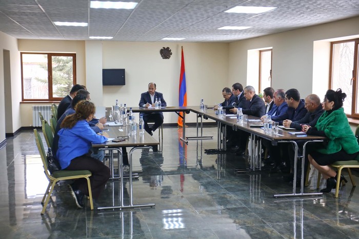 Արայիկ Հարությունյանն այցելել է Ջերմուկ՝ Համահայկական ձմեռային խաղերի նախապատրաստական աշխատանքների ն