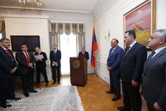 ՀՀ վարչապետ Հովիկ Աբրահամյանը մասնակցել է Հայաստանի  անկախության տարեդարձին նվիրված պաշտոնական ընդու