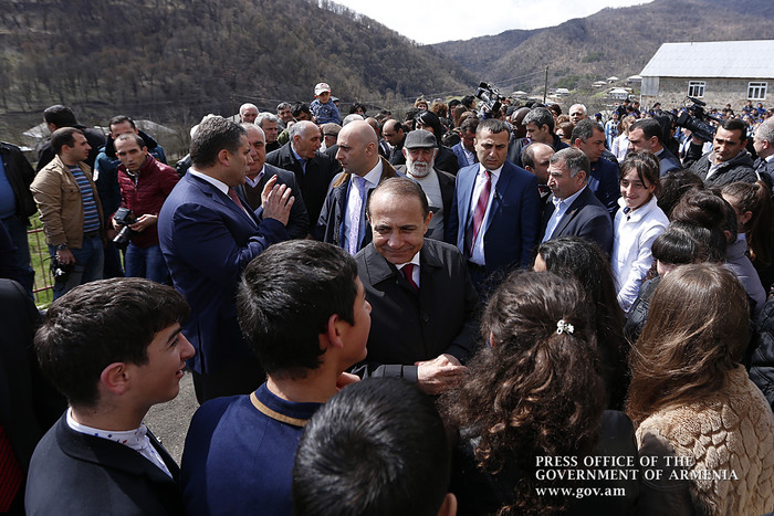 Վարչապետն այցելել է Տավուշի մարզի Թեղուտ համայնք