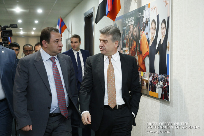«Հայաստան» համահայկական հիմնադրամի ամենամյա հեռուստամարաթոնին ընդառաջ վարչապետն այցելել է հիմնադրամի