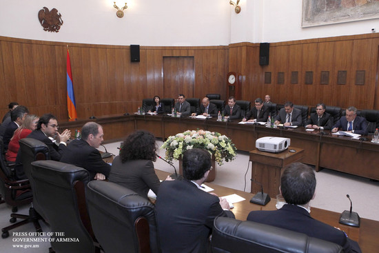 Տիգրան Սարգսյանն ընդունել է ԱՄՀ հայաստանյան առաքելության ղեկավարին