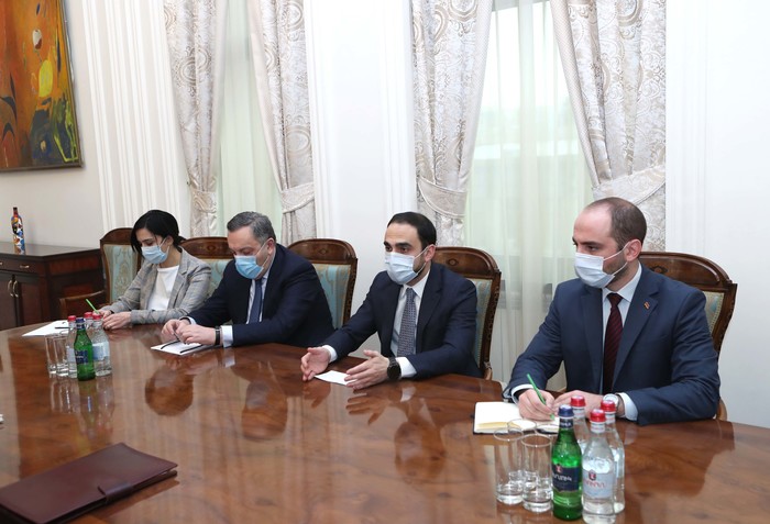 Փոխվարչապետ Տիգրան Ավինյանն ընդունել է Չինաստանի դեսպանին