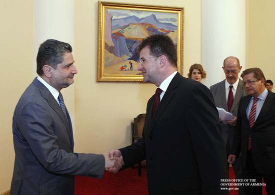 Վարչապետն ընդունել է Միրոսլավ Լայչակին