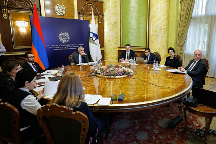 Փոխվարչապետ Մհեր Գրիգորյանը այսօր մասնակցել է ԵՏՀ խորհրդի հերթական նիստին