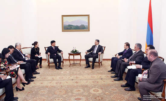 Քննարկվել են հայ-չինական կապերի զարգացմանն առնչվող հարցեր