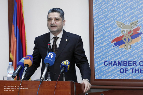Վարչապետը մասնակցել է հայ առևտրաարդյունաբերական պալատների և գործարարների միությունների ներկայացուցիչ