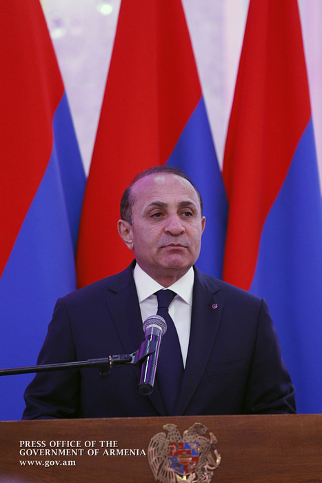 Վարչապետ Հովիկ Աբրահամյանի ելույթը «Ընդդեմ ցեղասպանության հանցագործության» հասարակական-քաղաքական գլո