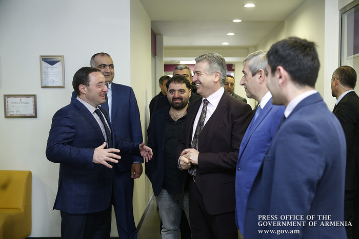 Վարչապետը ծանոթացել է ՏՏ ոլորտում գործունեություն ծավալող SoftConstruct ընկերության գործունեությանն 