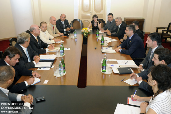 Քննարկվել են Հայաստանում ներդրումային ծրագրերի իրականացման հեռանկարները