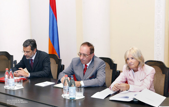 Տիգրան Սարգսյանն ընդունել է Իտալիայի արտաքին գործերի նախարարի տեղակալին