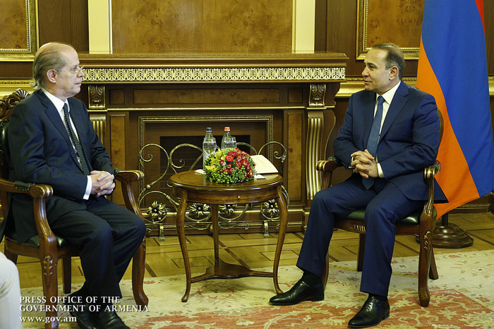 Քննարկվել են հայ-իտալական տնտեսական հարաբերությունների զարգացմանն առնչվող հարցեր
