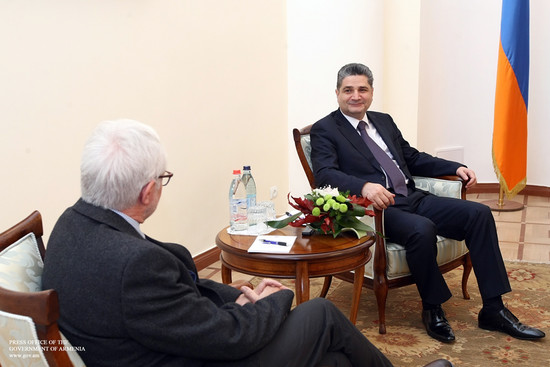Հանդիպում ՄԱԶԾ-ի մշտական ներկայացուցչի պաշտոնակատարի հետ