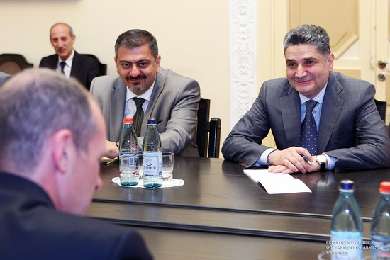 Տիգրան Սարգսյանն ընդունել է ԱՄՀ հայաստանյան առաքելության ղեկավարին