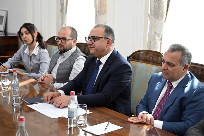 Փոխվարչապետ Տիգրան Խաչատրյանն  ընդունել է ԱՄՀ հայաստանյան առաքելության ղեկավարին