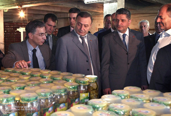 Տիգրան Սարգսյանն այցելել է Արմավիրի մարզ