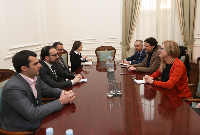 Փոխվարչապետի պաշտոնակատար Տիգրան Ավինյանն ընդունեց Համաշխարհային բանկի Հայաստանի գրասենյակի տնօրենի
