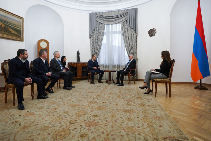 Փոխվարչապետ Մհեր Գրիգորյանն ընդունել է «Քրոնիմետ հոլդինգ» ընկերության գործադիր տնօրենին