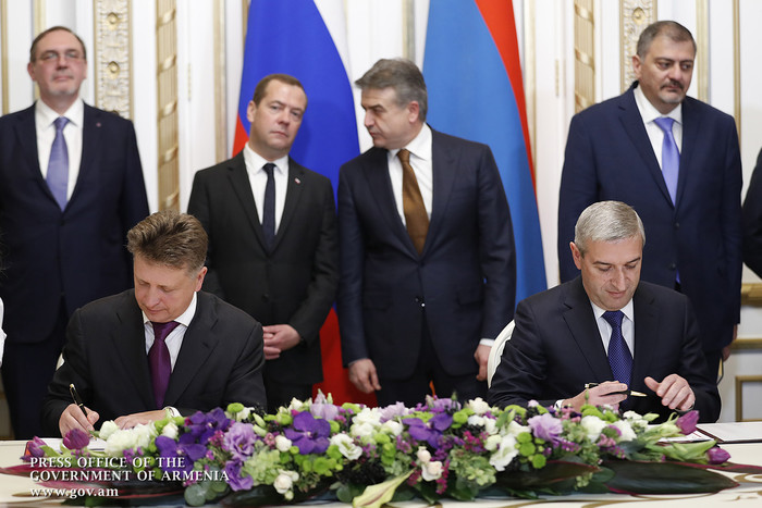 Հայ-ռուսական փոխգործակցության տարբեր ոլորտներին վերաբերող  մի շարք փաստաթղթեր են ստորագրվել
