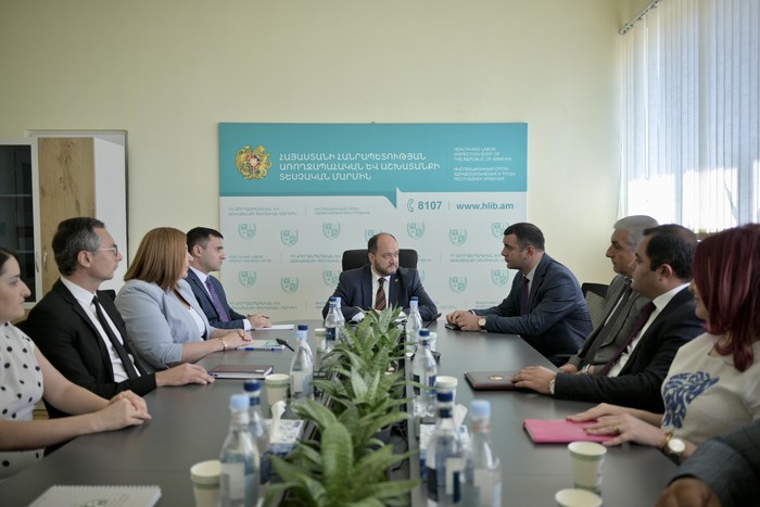 Արայիկ Հարությունյանը ներկայացրել է Առողջապահական և աշխատանքի տեսչական մարմնի նորանշանակ ղեկավարին