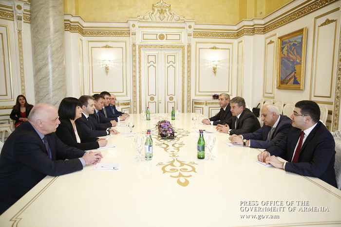 ԵԱՏՄ անդամ պետությունների ՏՏ ոլորտի ղեկավարներին  ընդունել է Կարեն Կարապետյանը