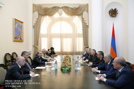 ՀՀ վարչապետն ընդունել է չեխ գործարարների պատվիրակությանը