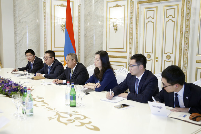 Վարչապետն ընդունել է չինական «AVIC International» միջազգային կորպորացիայի պատվիրակությանը
