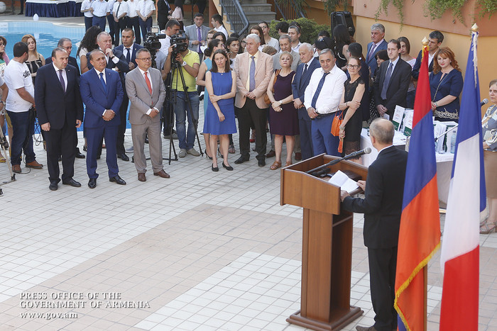 Վարչապետը ներկա է գտնվել Հայաստանում ֆրանսիական համալսարանի 15-ամյակին նվիրված միջոցառմանը