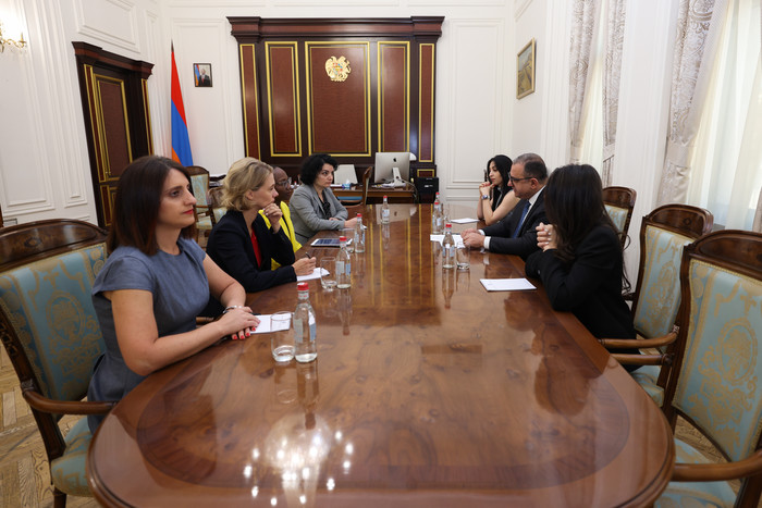 Փոխվարչապետ Տիգրան Խաչատրյանն  ընդունել է Համաշխարհային բանկի Կովկասի տարածաշրջանային տնօրենին