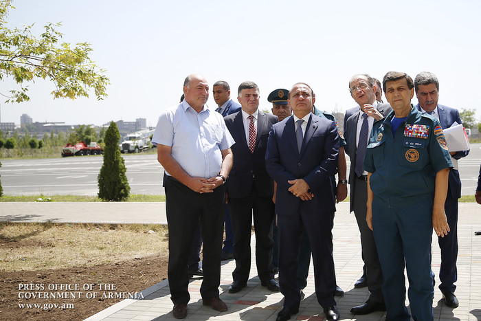 Վարչապետին է ներկայացվել ԱԻՆ նոր մասնաշենքի վերակառուցման աշխատանքների ընթացքը