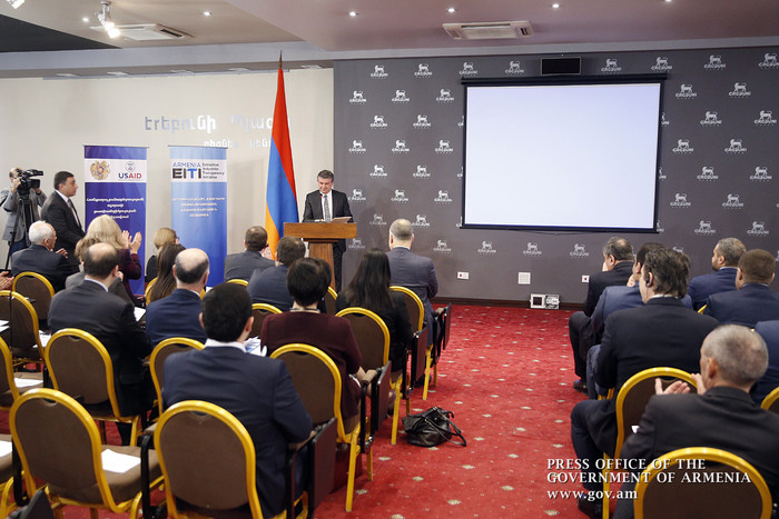 «EITI ստանդարտի ներդրումը համահունչ է կառավարության որդեգրած բաց և թափանցիկ գործելաոճին». Կարեն Կարա