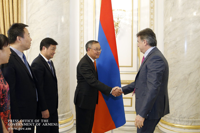 Կարեն Կարապետյանն ընդունել է չինական AVIC International միջազգային կորպորացիայի պատվիրակությանը