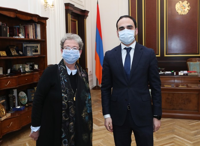 Փոխվարչապետ Տիգրան Ավինյանն ընդունել է ԵՄ դեսպանին