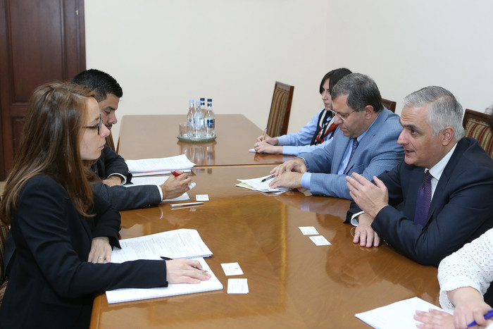 Փոխվարչապետ Մհեր Գրիգորյանն ընդունել է «Ֆիթչ» վարկանիշային միջազգային կազմակերպության ներկայացուցիչն