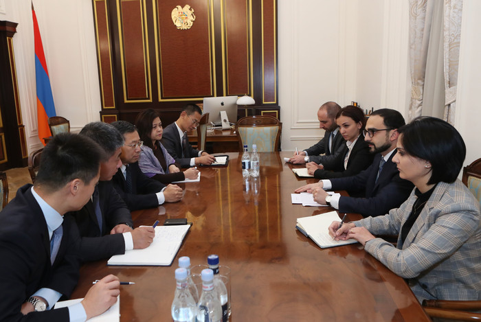 Փոխվարչապետ Տիգրան Ավինյանն ընդունել է «CITIC Construction» ընկերության ներկայացուցիչներին