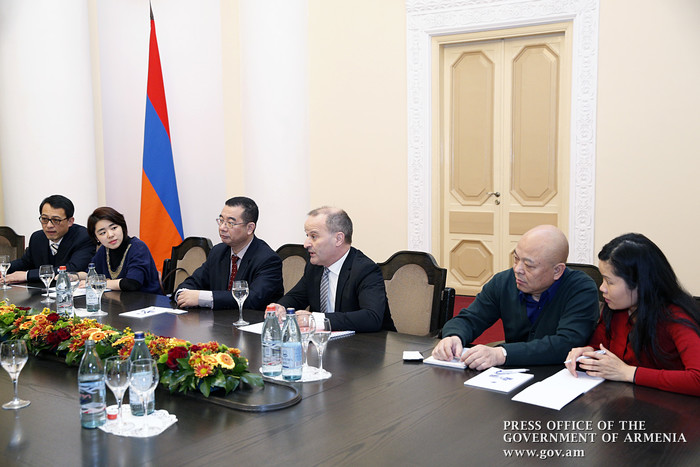 Վարչապետն ընդունել է ասիական շուկայում գործունեություն ծավալող մի քանի ընկերությունների ներկայացուցի