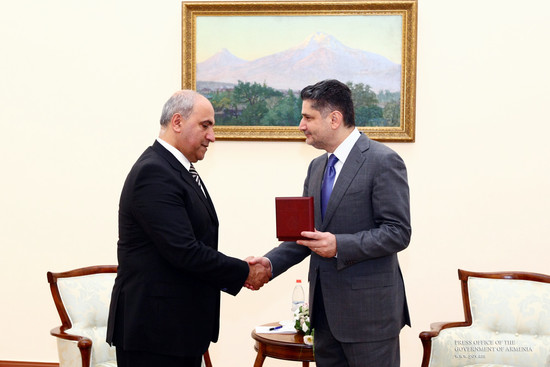 Ռոմիկ Հարությունյանը պարգևատրվել է ՀՀ վարչապետի հուշամեդալով