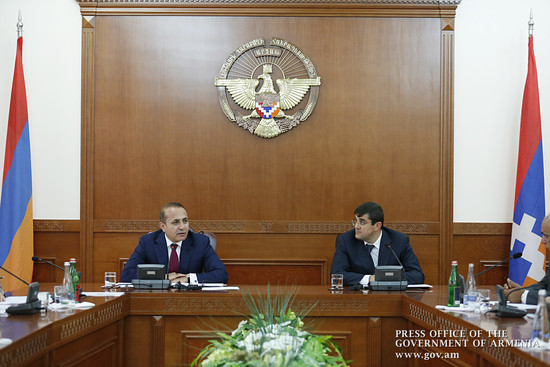 Հայաստանի և Արցախի վարչապետները քննարկել են հայկական երկու պետությունների համագործակցության խորացման