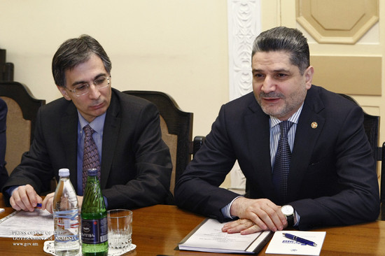 Կառավարության ղեկավարն ընդունել է Ուկրաինայի արտաքին գործերի նախարարին