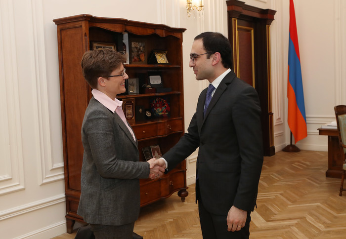 Փոխվարչապետ Տիգրան Ավինյանն ընդունել է Գերմանիայի միջազգային համագործակցության ընկերության գրասենյակ