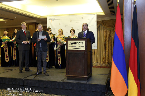 ՀՀ վարչապետը մասնակցել է Գերմանիայի ազգային տոնին նվիրված ընդունելությանը
