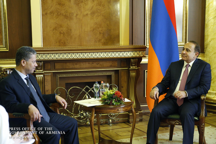 Քննարկվել են հայ-էմիրաթյան տնտեսական հարաբերությունների զարգացմանն ուղղված հարցեր