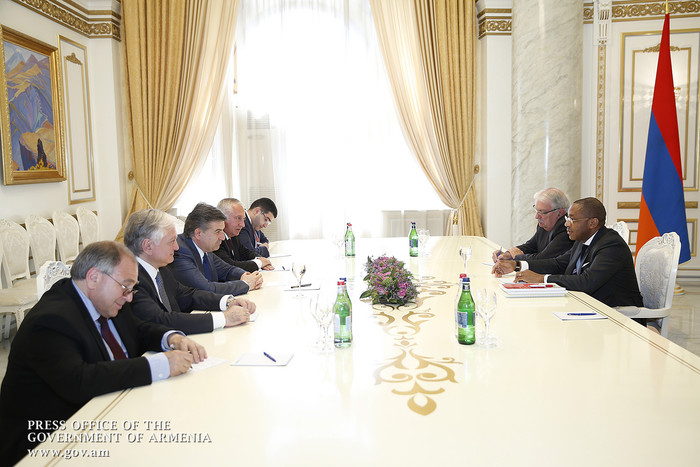 Կարեն Կարապետյանն ընդունել է Ֆրանկոֆոնիայի գլխավոր քարտուղարի գրասենյակի տնօրենին