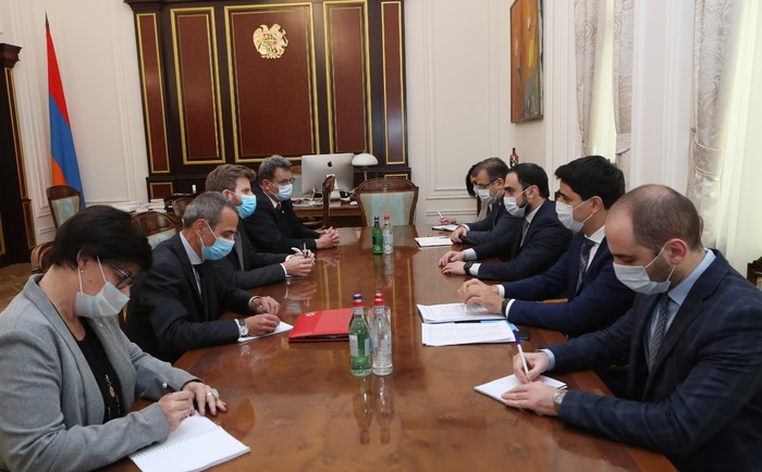 Փոխվարչապետ Տիգրան Ավինյանն ընդունել է Կարմիր Խաչի Միջազգային Կոմիտեի պատվիրակությանը