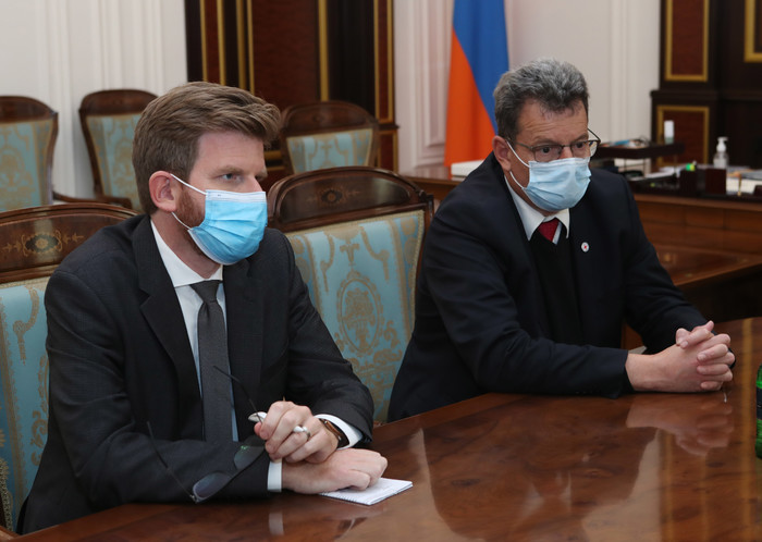 Փոխվարչապետ Տիգրան Ավինյանն ընդունել է Կարմիր Խաչի Միջազգային Կոմիտեի պատվիրակությանը