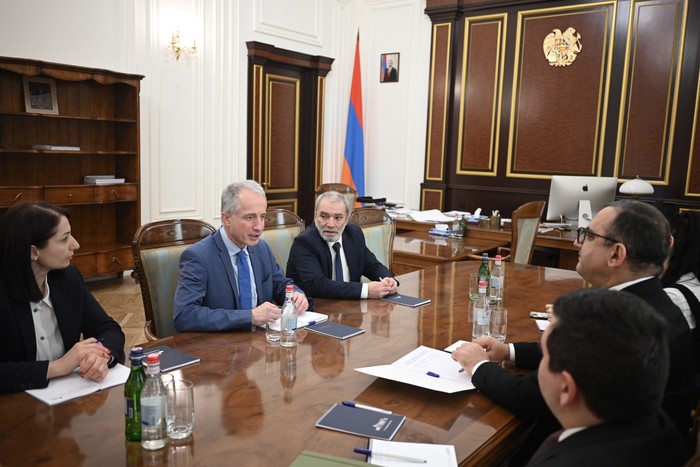Փոխվարչապետ Տիգրան Խաչատրյանն ընդունել է Կոնրադ Ադենաուեր հիմնադրամի ներկայացուցիչներին
