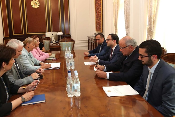 Փոխվարչապետ Տիգրան Ավինյանն ընդունել է Միգրացիայի միջազգային կազմակերպության պատվիրակությանը