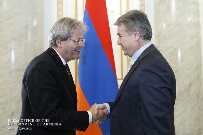 Քննարկվել են հայ-իտալական առևտրատնտեսական կապերի զարգացմանն  առնչվող մի շարք հարցեր