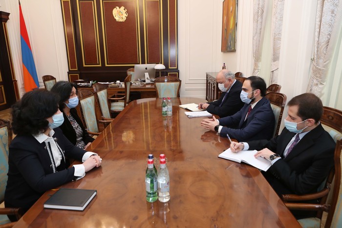 Փոխվարչապետն ընդունել է «Վեոլիա» ընկերության՝ Հայաստանի հարցերով տնօրենին