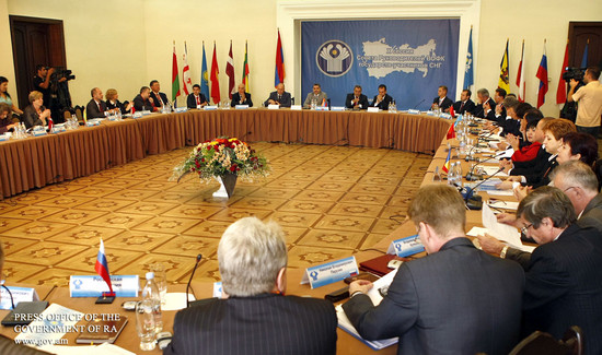 Վարչապետը  մասնակցել է ԱՊՀ բարձրագույն վերահսկիչ մարմինների ղեկավարների խորհրդի 10-րդ նստաշրջանին